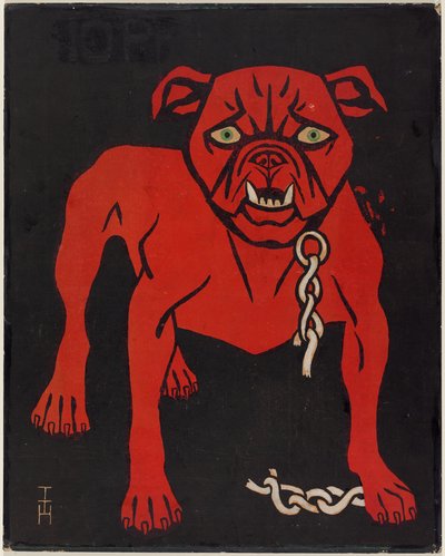 Die Simplicissimus-Bulldogge de Thomas Theodor Heine