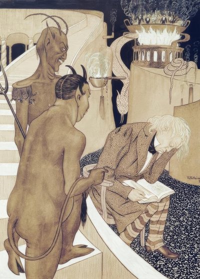 Revisión del infierno de Thomas Theodor Heine