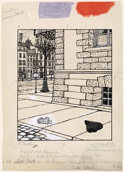 Después de la manifestación callejera; Simplicissimus XIV/52 de Thomas Theodor Heine