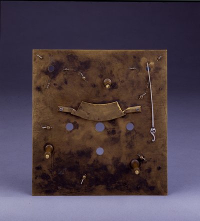 (detalle) de un reloj de soporte en miniatura, no. 222, c.1695 de Thomas Tompion