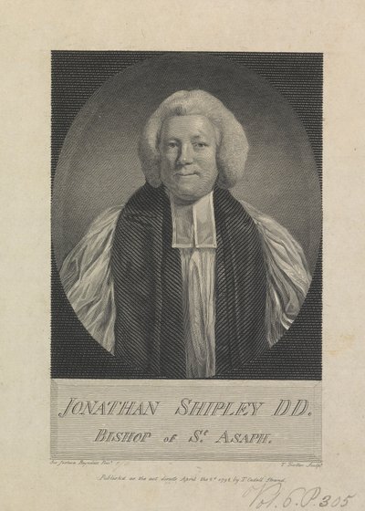 Jonathan Shipley, Obispo de St. Asaph de Thomas Trotter