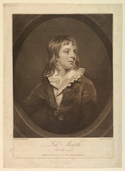 Retrato de George Howard, sexto conde de Carlisle, vizconde Morpeth de Thomas Trotter