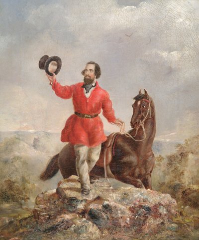 El Sr. E.H. Hargraves, el descubridor de oro de Australia, 1851 de Thomas Tyrwhitt Balcombe