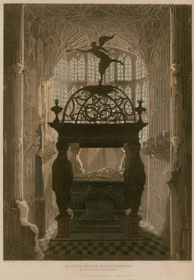 Memorial a Lewis Stuart, Capilla de Enrique VII, Abadía de Westminster, Londres de Thomas Uwins