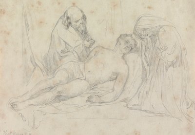 La muerte de - set by William Etty R.A. de Thomas Uwins