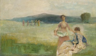 Primavera, 1890 de Thomas Wilmer Dewing