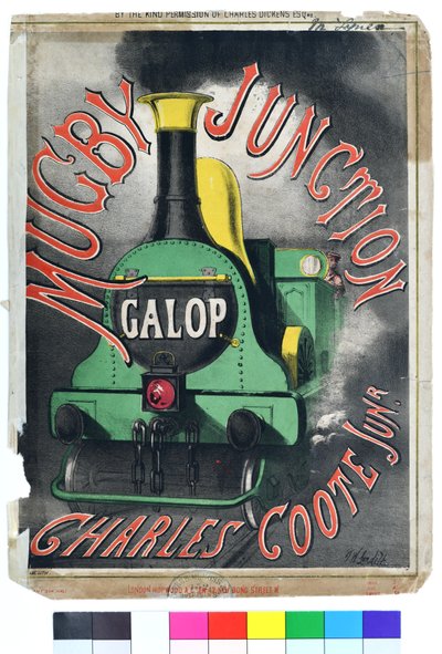 Mugby Junction Galop, c1880 (cromolitografía sobre papel) de Thomas Wales Lee