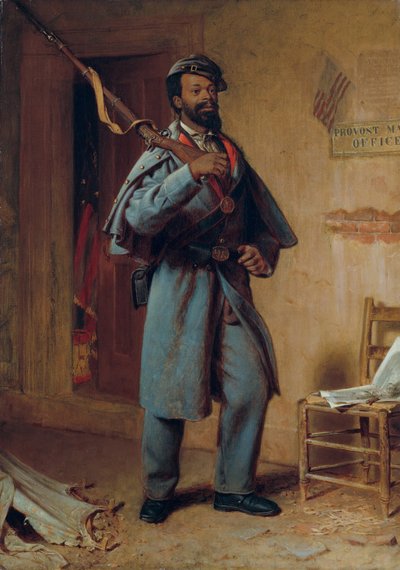 Un Poco de Historia de Guerra: El Recluta, 1866 de Thomas Waterman Wood