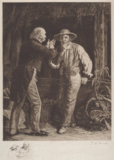 El día antes de la elección de Thomas Waterman Wood