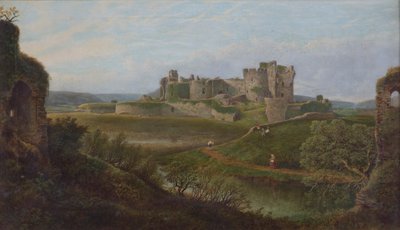 Castillo de Caerphilly, 1834-1889 de Thomas Waters