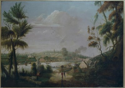 Vista de la bahía de Sídney de Thomas Watling