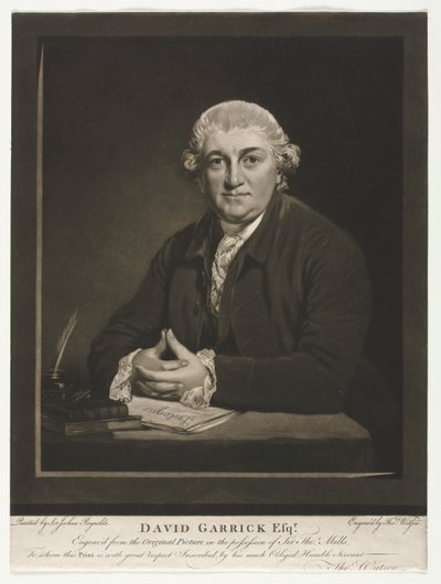 David Garrick, 1779 de Thomas Watson