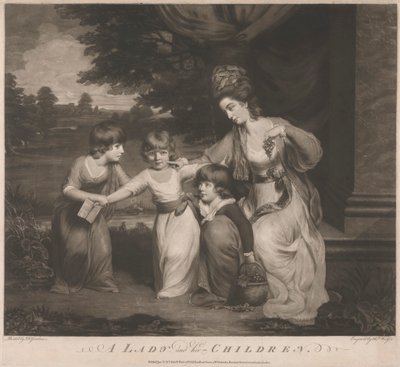 Lady Rushout y sus hijos de Thomas Watson