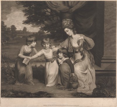 Lady Rushout y sus hijos de Thomas Watson