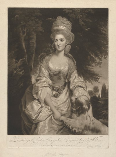 Lucy Hardinge (de soltera Long) de Thomas Watson