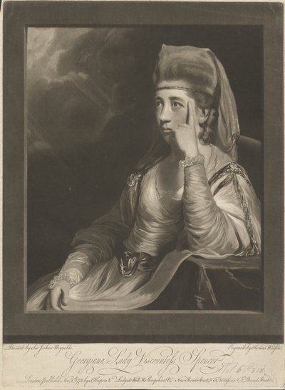 Margaret Georgiana Spencer (de soltera Poyntz), Condesa Spencer de Thomas Watson