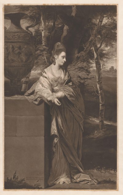 Retrato de Teresa Parker de Thomas Watson