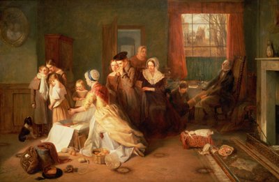 Yendo a la escuela, 1842 de Thomas Webster