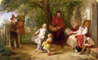 Enfermedad y salud, 1843 de Thomas Webster