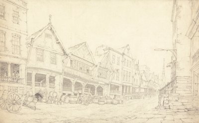Watergate Street, Chester de Thomas Webster