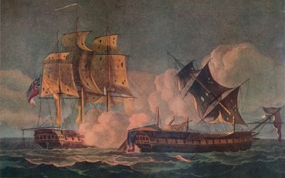 Captura del Forte, c1800 de Thomas Whitcombe