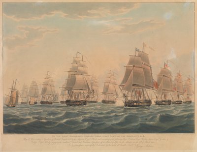 Derrota de la escuadra francesa e italiana de Thomas Whitcombe