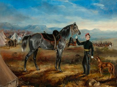 Charley, el caballo del Capitán T W Goodrich, Fusileros Montados del Cabo de Thomas White Goodrich