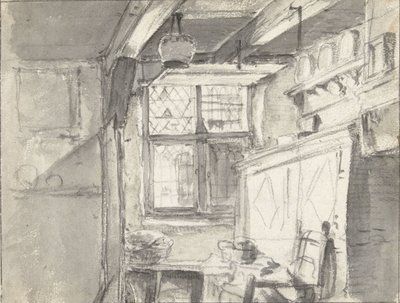 Una habitación interior de Thomas Wijck