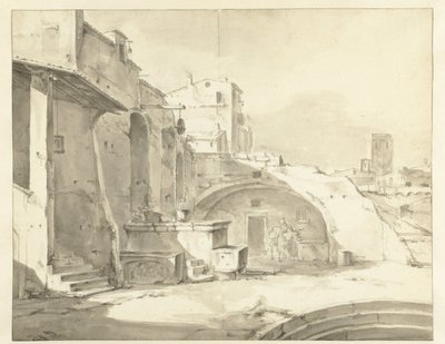 Ruina italiana de Thomas Wijck