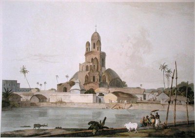 Pagoda de Govinda Ram Mittee, Calcuta, lámina V de 