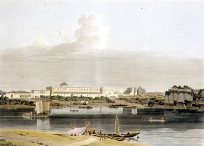 Palacio de Nawaub Suja Dowla en Lucnow, lámina XVI de la Parte 4 de 