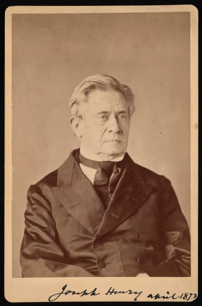 Retrato de Joseph Henry 1797-1878, abril de 1873 de Thomas William Smillie