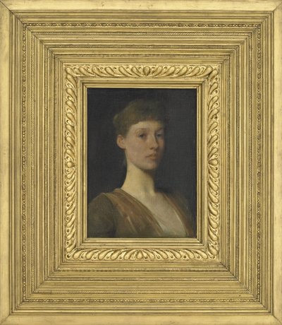 Retrato de una niña, 1888 de Thomas Wilmer Dewing