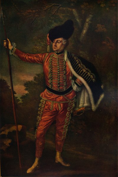 David Garrick como Tancred, 1938 de Thomas Worlidge