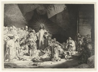 Predicando a Cristo (La impresión de los cien florines) de Thomas Worlidge