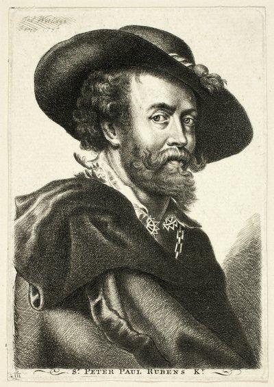 Sir Peter Paul Rubens de Thomas Worlidge