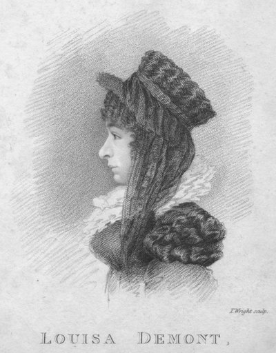 Louisa Demont, c1820 de Thomas Wright