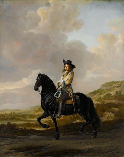 Pieter Schout a caballo
Retrato de Pieter Schout (1640-69) de Thomas de Keyser