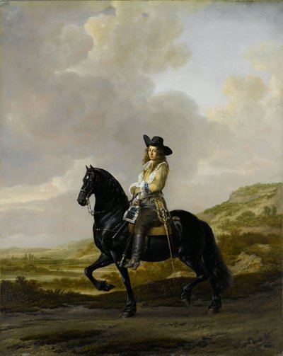 Pieter Schout a Caballo, 1660 de Thomas de Keyser