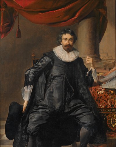 Retrato de un hombre de Thomas de Keyser