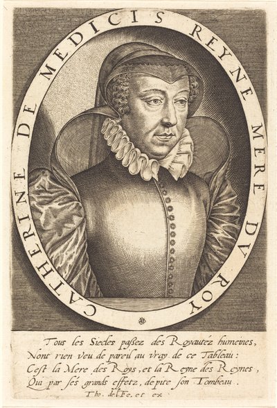 Catherine de Medici, Reina de Francia de Thomas de Leu