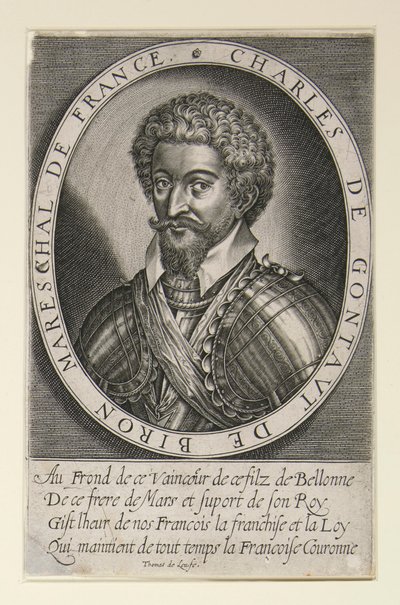 Charles de Gontaut, duque de Biron, mariscal de Francia de Thomas de Leu