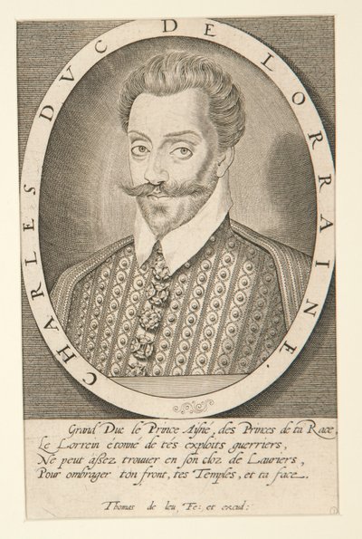 Carlos, duque de Lorena de Thomas de Leu