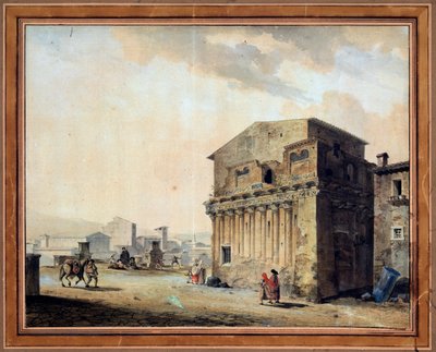 Roma. La casa de Poncio Pilato, 1788 de Thomas de Thomon