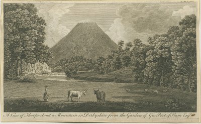 Dovedale - Thorpe Cloud de Thomas of Derby (after) Smith