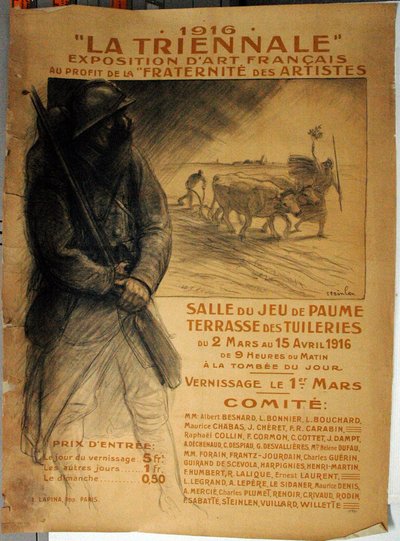 1916 "La Trienal de Théophile Alexandre Pierre Steinlen
