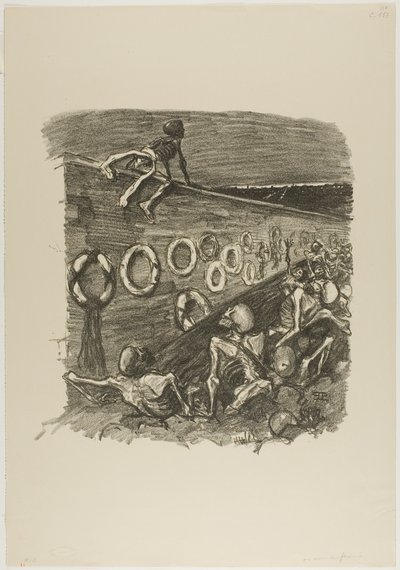 En el muro de los federalistas de Théophile Alexandre Pierre Steinlen