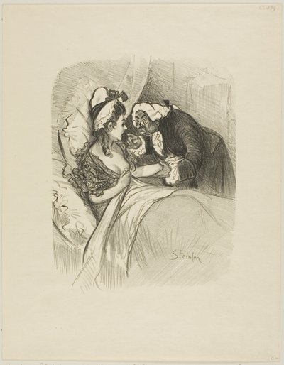 Dama Jacinthe de Théophile Alexandre Pierre Steinlen