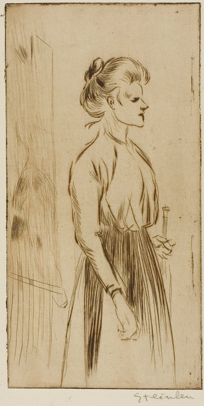 Mujer dura de Théophile Alexandre Pierre Steinlen