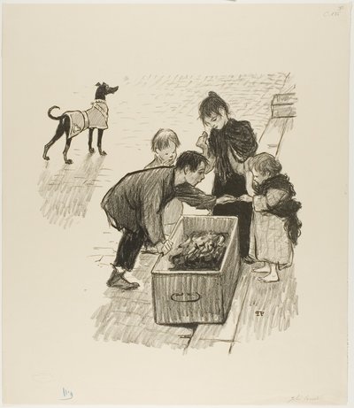 ¡Alta sociedad! de Théophile Alexandre Pierre Steinlen